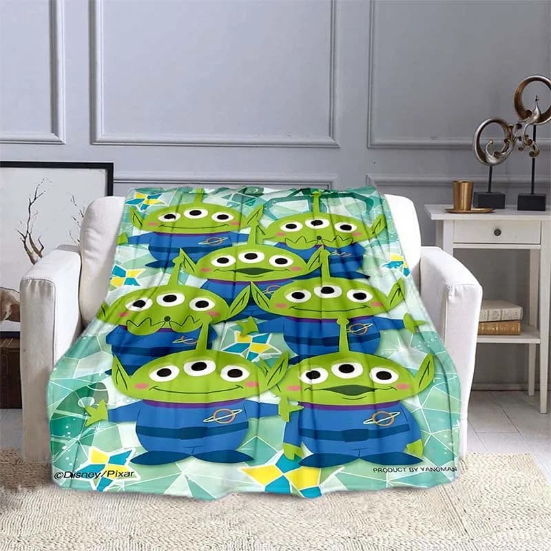 Coperta Stampata con Personaggi di Toy Story in Diverse Misure, Regalo per Bambini e Adulti, Morbida e Calda per Casa, Divano, Viaggi, Campeggio, Picnic