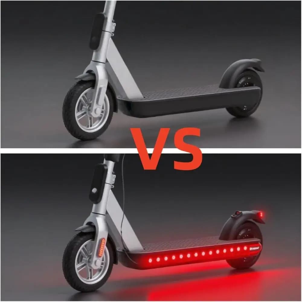 Creative Battery Powered Scooter LED Lights Dream Color DIY RGB Light Strip Multi-Color Bicycle Ambient Light Night Riding