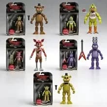 Action Figures Game Fnaf Bear's Midnight Harem, Unusable and Stackable, Models of Five Nights Security Breach, Children's Toys, Gift