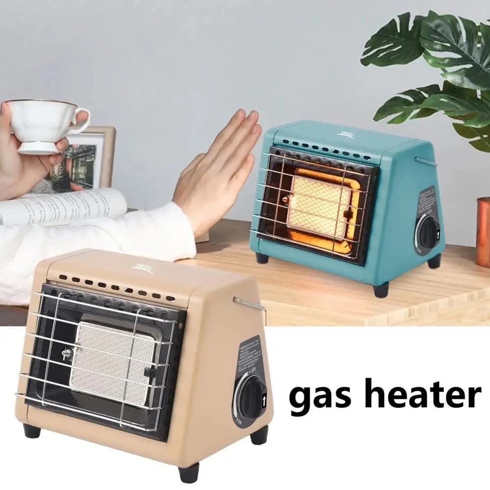 BRS-H23 Stufa a Gas Portatile da Esterno per Tenda, Riscaldatore Domestico a Risparmio Energetico, Stufa da Campeggio a Basso Consumo di Gas, Attrezzatura per Pesca