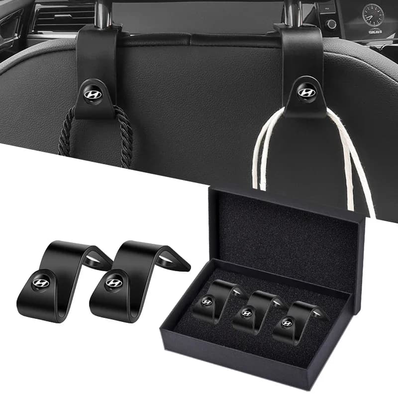 Car Back Seat Storage Organizer Hanger Storage Holder For Hyundai Tucson Accent Elantra Santa fe Sonata I20 I30 I40 ix25 ix35