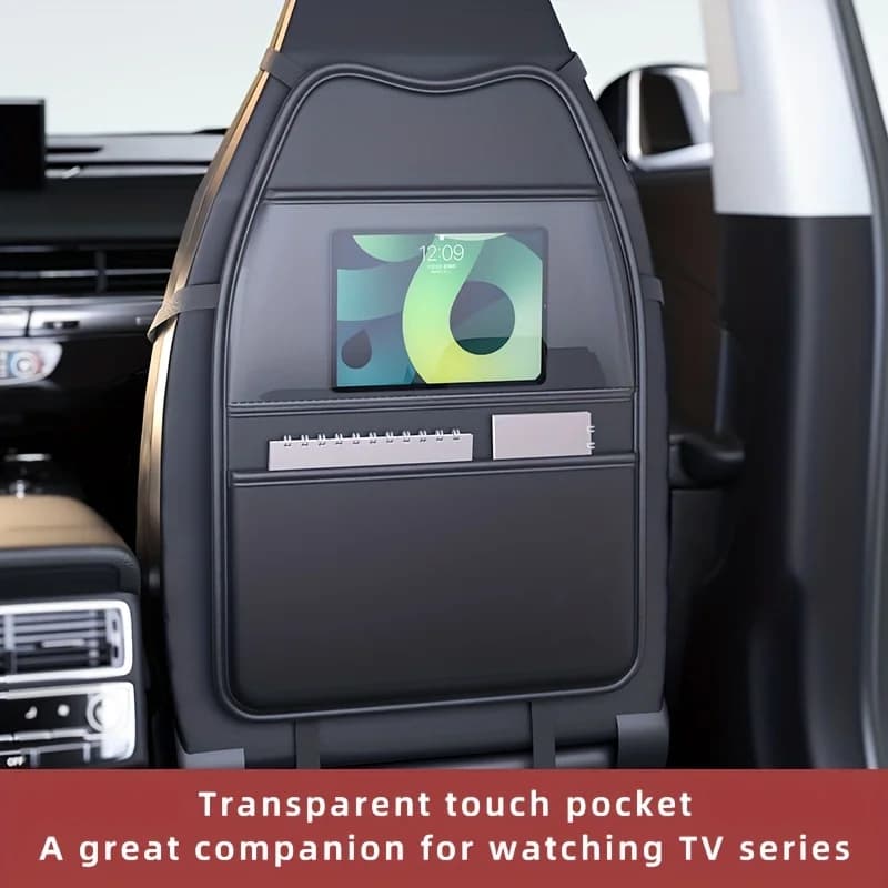 Borsa portaoggetti per sedile auto da 1 pezzo, borsa portaoggetti multifunzionale per schienale auto, borsa portaoggetti da appendere al sedile auto