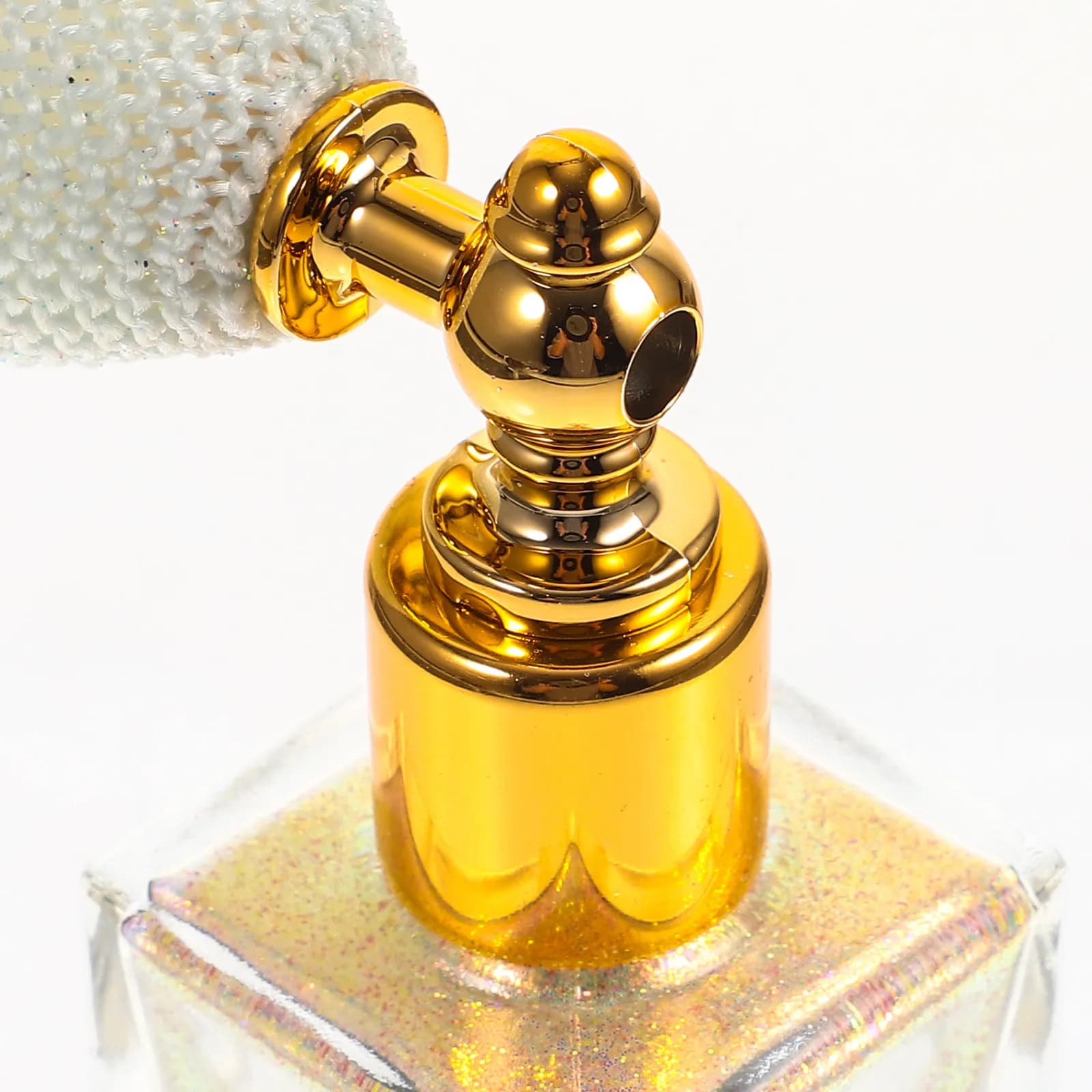 Set Spray Notturno Compatto con Glitter, Spray Illuminante Portatile per Trucco, Corpo, Capelli, Polvere Scintillante per Unghie, Ricambio per Spruzzatore