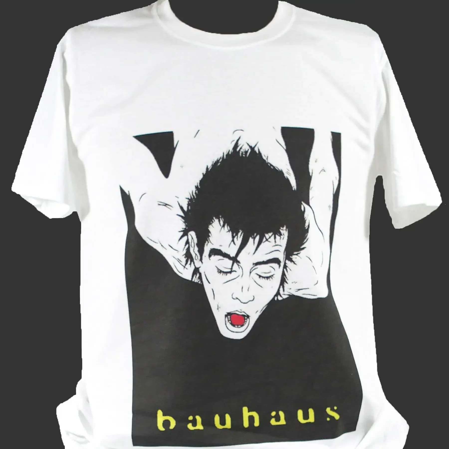 T-SHIRT BAUHAUS GOTH NEW WAVE PUNK ROCK unisex S-3XL