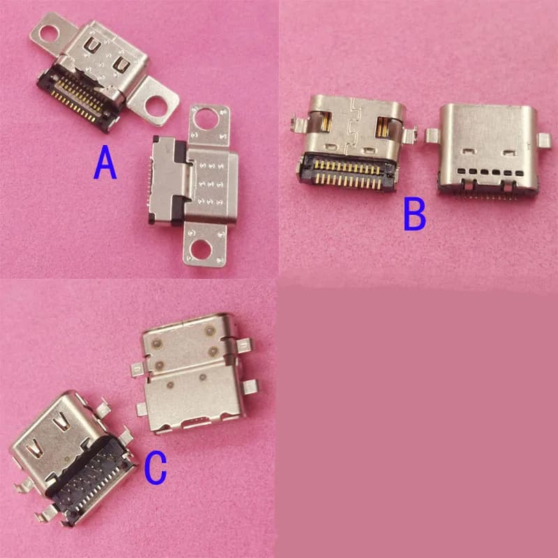 1-10 Pz USB Tipo C Porta di Ricarica Spina Jack DC Connettore Per Lenovo ThinkPad R14 E14 E15 L15DC L15 L14 Gen2 7000-13 13IKB