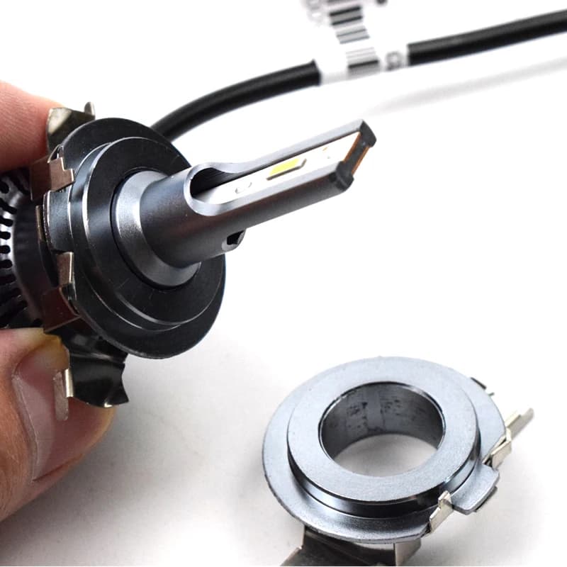 10 Pezzi Adattatore H7 per Portalampada, Supporto per Lampadine LED Auto, Base per Lampada D101