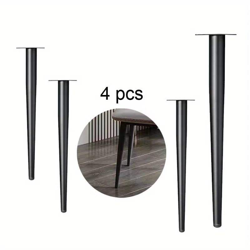 4 pezzi mobili accessori per gambe gambe per mobili mobili in metallo divano di ricambio soggiorno camera da letto mobile da tavolo porta TV piedi