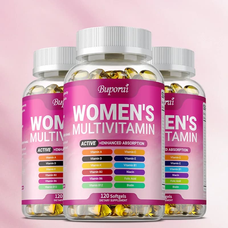 Women's Daily Multivitamin and Multimineral Supplement for Energy, Heart, Joints, Bones, Skin, Immunity, Focus, Vitamins ACEDK