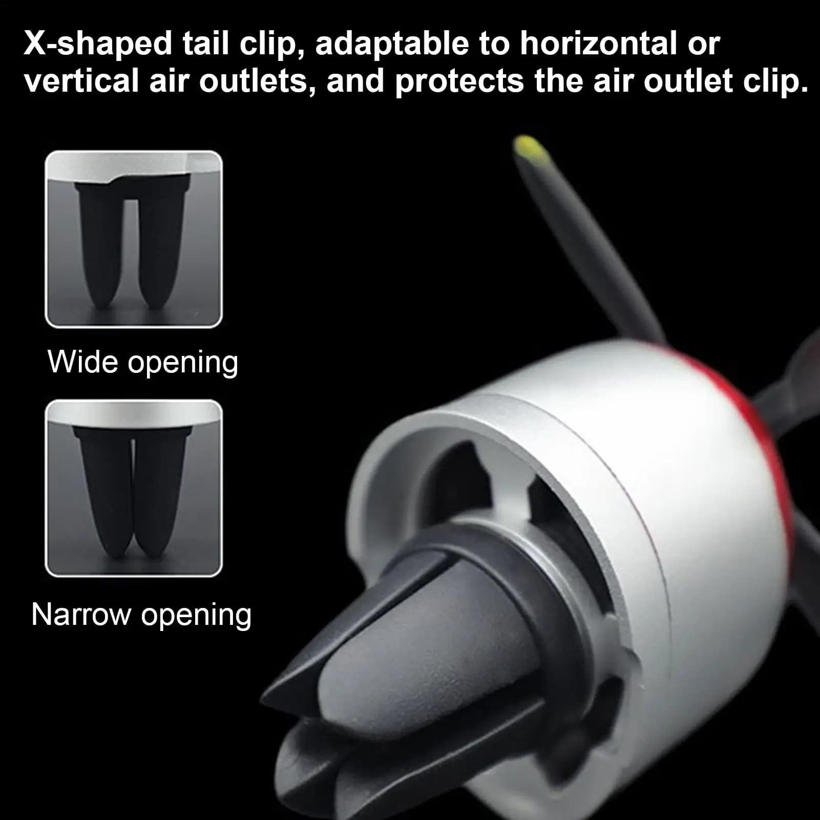 Car vent Deodorant Rotating Air Scenter Long-Term Perfume Clip for Car vent Air Cleaner Interior Deodorant SUV RV Berlina Auto