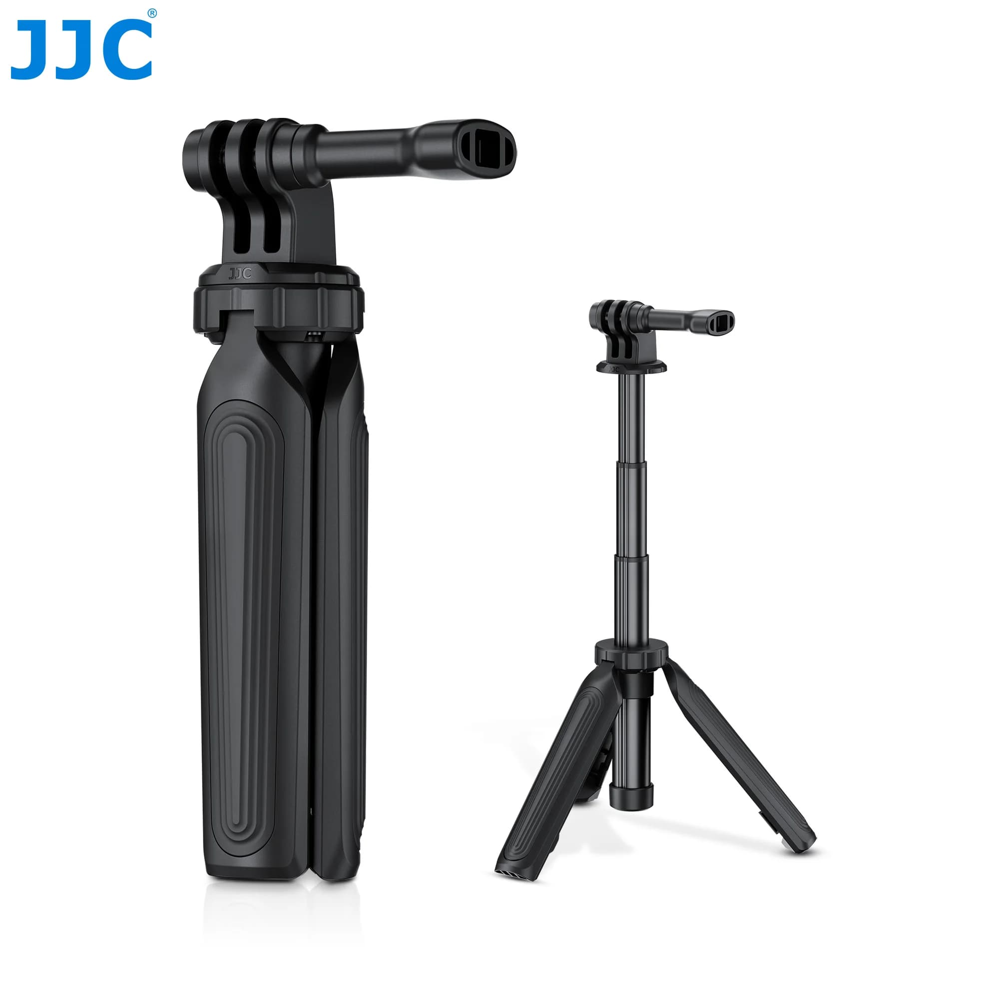 JJC Mini Treppiede Allungabile Selfie Stick per Go Pro Hero 13 12 11 DJI Osmo Action 5 Pro 4 3 Insta360 Ace Pro 2 Treppiede