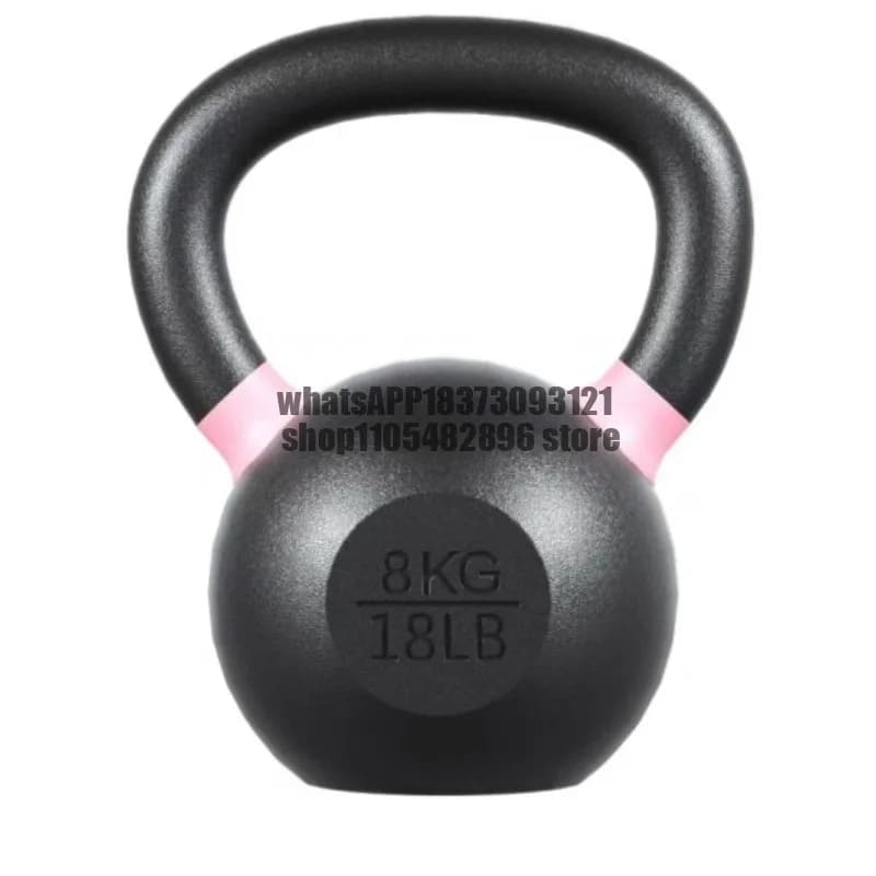 Solid Cast Iron Kettlebell Men's Home Fitness Professional Competitive Strength Training Equipment