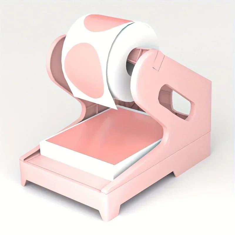 Porta etichette Etichetta termica per rotoli ed etichette Fanfold Supporto per etichette di spedizione Stampante da tavolo Applicare alla stampante termica da tavolo