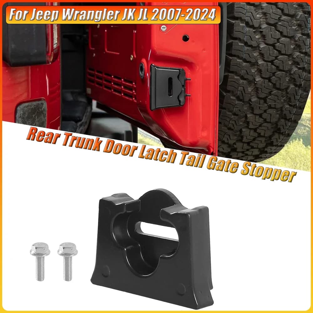 Limitatore del portellone posteriore per Jeep Wrangler JK JL 2007-2024, fermacofano posteriore, pannelli esterni per portellone, ricambi