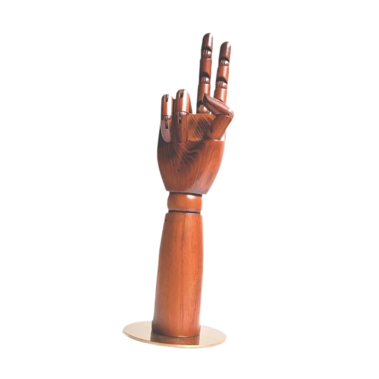 Modello a mano in legno per disegnare espositore per gioielli per bracciali e collane