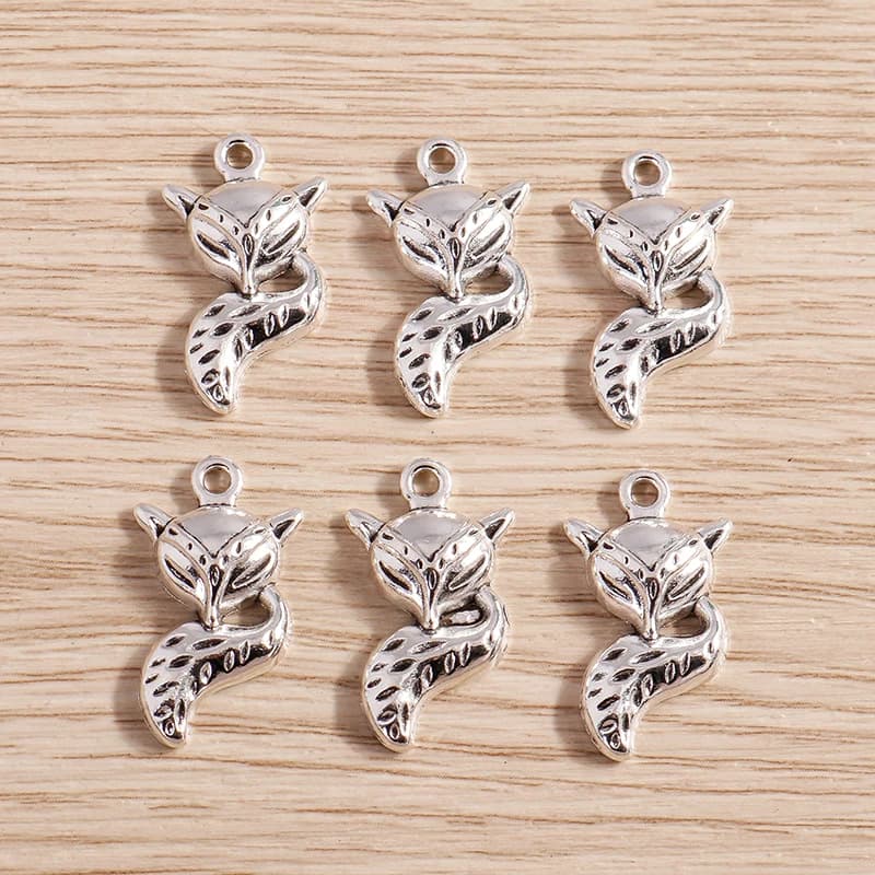 20pcs 13x24mm Cartoon Animal Charms Alloy Cat Charms Pendants for Jewelry Making Necklaces Earrings Bracelet DIY Crafts Supplies
