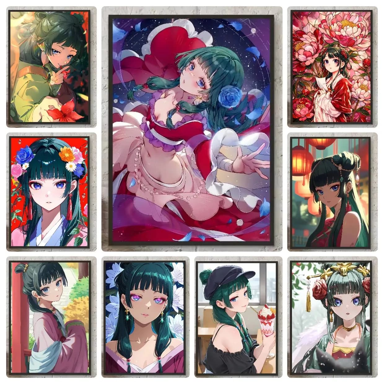 Jigsaw Puzzles Cute Maomao Apothecary Diaries Anime Adults Puzzle Games Family Fun Puzzles Educational Gift Great for Home Decor
