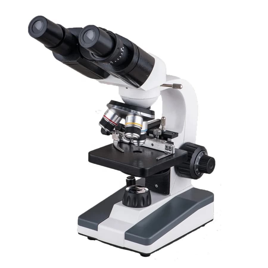 Microscopio Binoculare Digitale OEM 40X-640X Multifunzionale a Campo Largo per Laboratorio, Strumento Ottico Didattico e di Ricerca Scientifica
