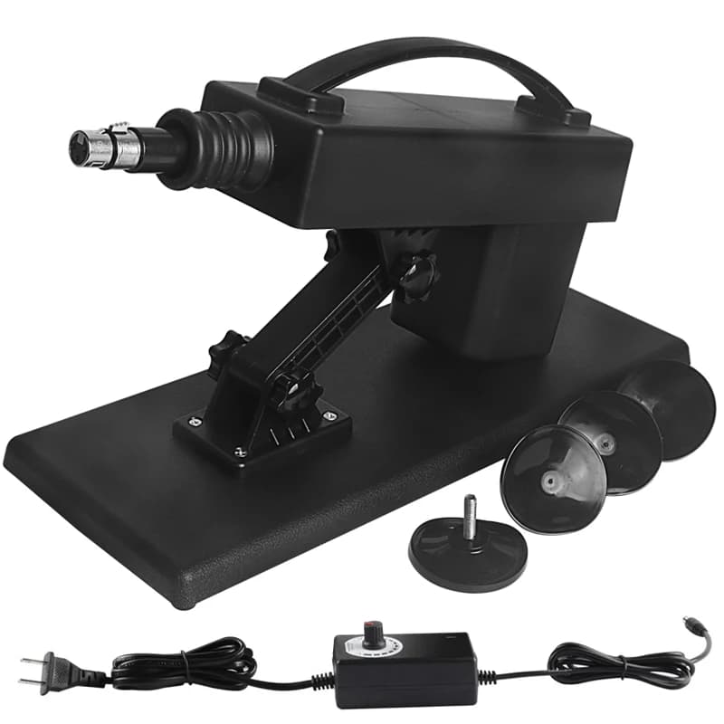 110V/220V Mini Telescopic Linear Actuator 3XLR 45mm Stroke Variable Speed Reciprocating Mechanism Connector DIY Machine