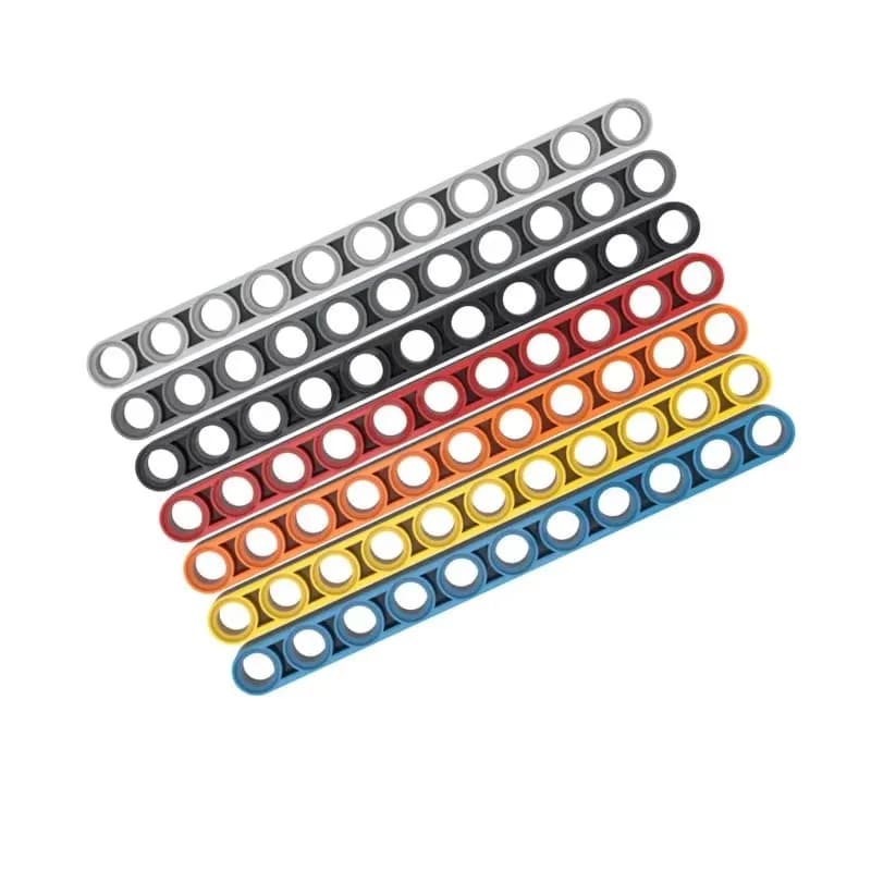 50g/18PCS Parti 32525 64290 High-tech Fascio 1x11 spessore compatibile mattoni fai da te Assmble blocchi di costruzione particella