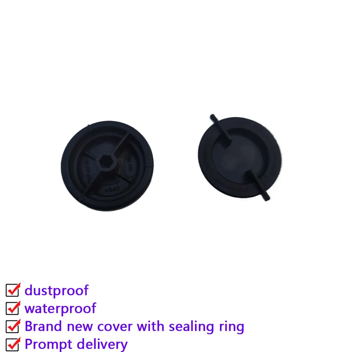 Cover Dust Cover for Headlights BMW Series 5 E60 520 523 525 530, Waterproof Seal for Backlight, Round Carpet