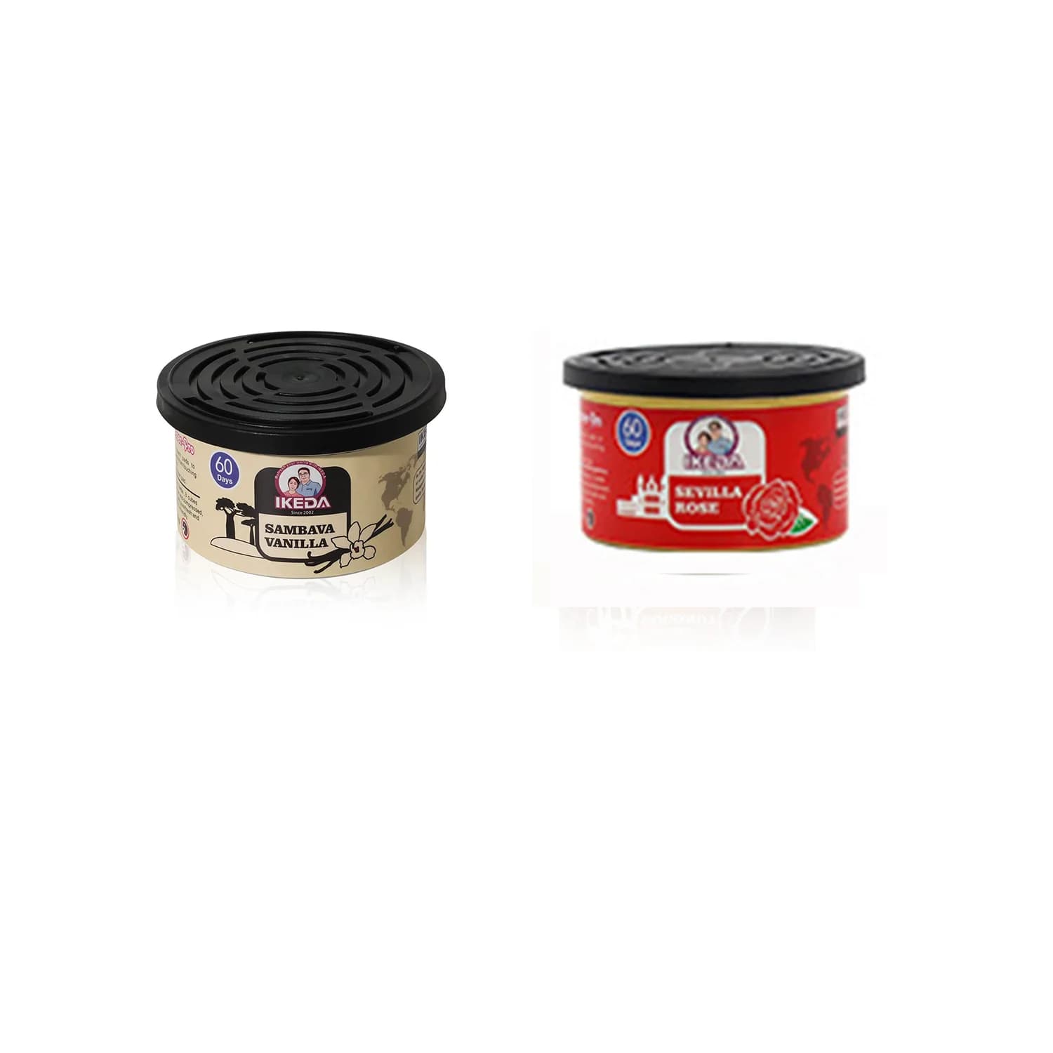 Deodorant for cars Set of 2 organic fragrant cans | deodorant serum | Long duration | strong fragrance | domestic cupboard