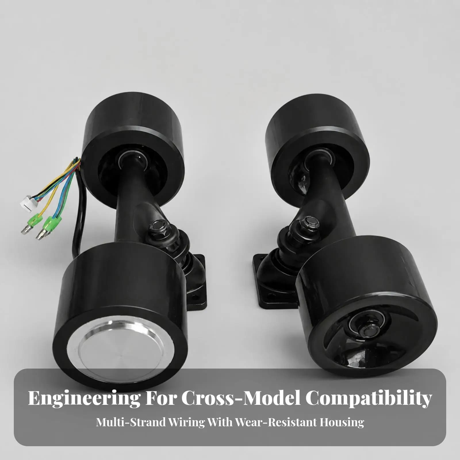 Aluminum Alloy Electric Scooter Hub Motor Wheel Assembly for Four Wheel Mobility Scooter Replacement Part