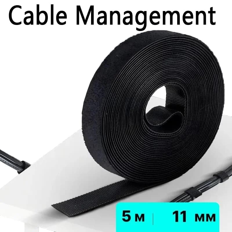 1/3/5m Organizzatore di cavi Gestione dei cavi Avvolgicavo Nastro Auricolare Mouse Gestione dei cavi Fascette Protezione per iPhone Samsung Xiaomi