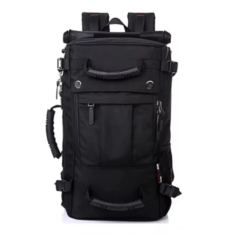 Warm sale 3 in 1 type travel bags man hiking backpack + bags for portable shoulder strap