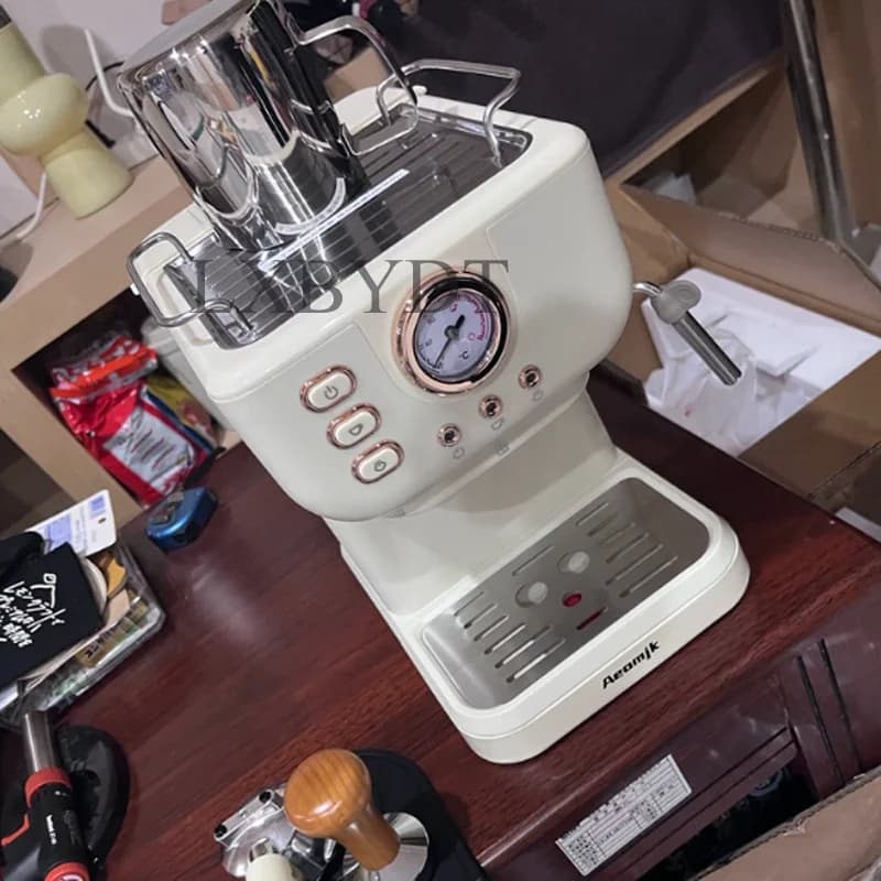 Household 20bar Electric Coffee Maker Semi-automatic Italian Espresso Coffee Machine High Pressure Steam Milk Foam Machine