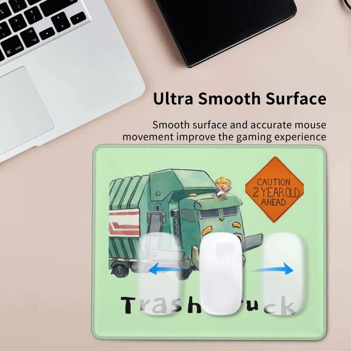 Tappetino per mouse Netflix Cartoon Trash Truck Tastiera per computer Tappetino per mouse Tappetino per scrivania per PC da gioco Accessori per ufficio Tappetini da tavolo