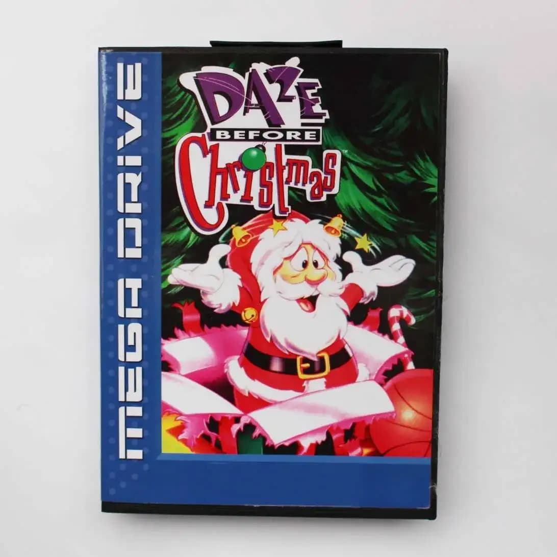 Nuovo arrivo Daze Before Christmas Scheda di gioco MD a 16 bit per Sega Mega Drive/Genesis con scatola originale