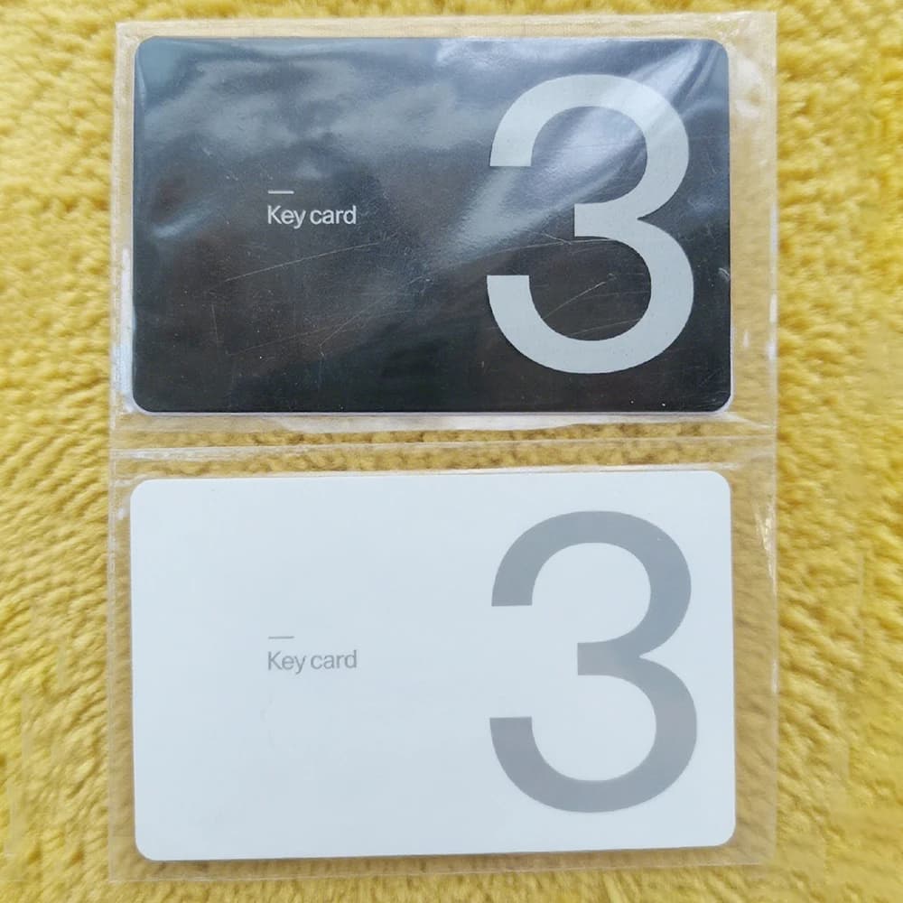 SCHEDA NFC con chiave remota originale per Polestar 3 bianca e nera