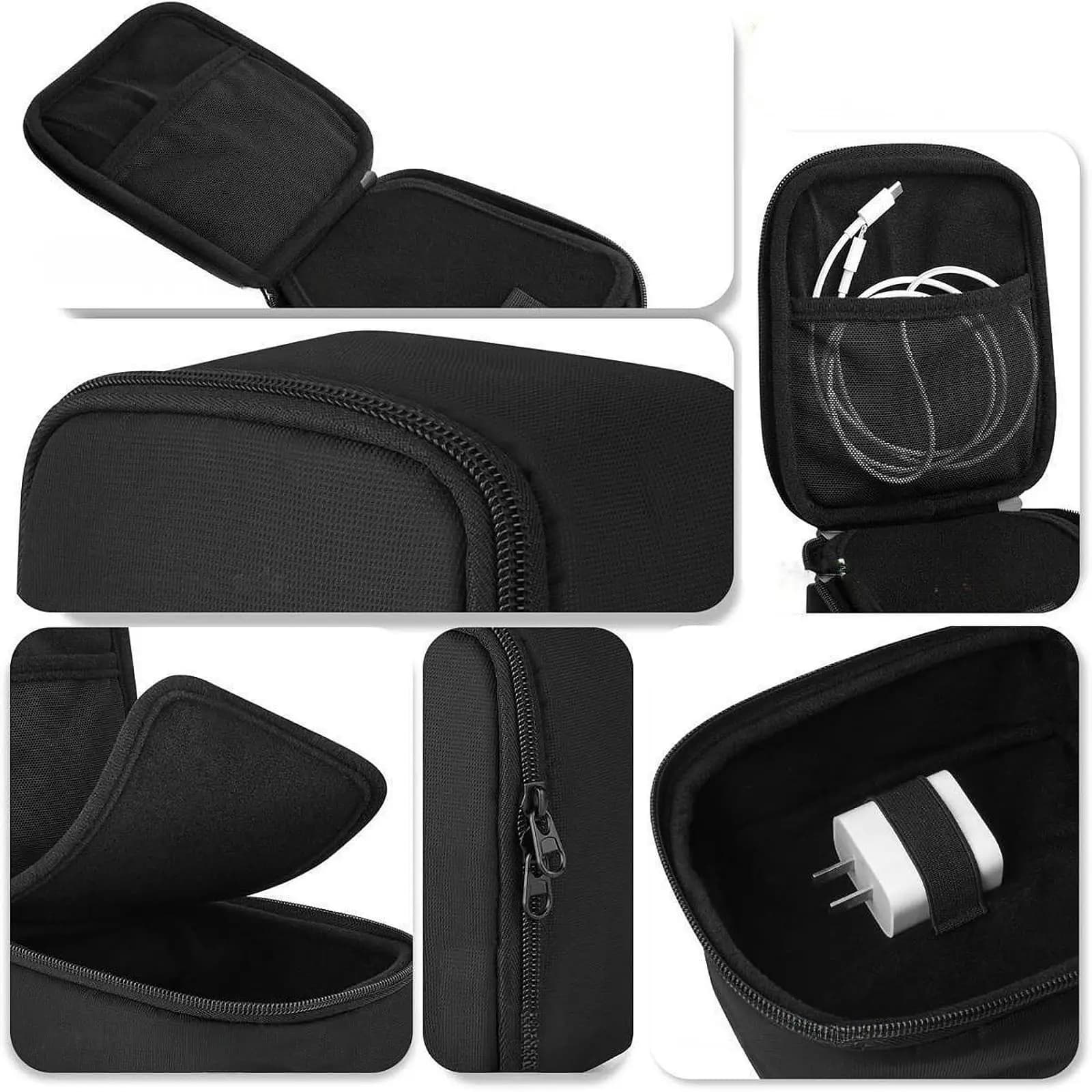 Charger Case Earbuds Carrying Bag Charging Station Storage Bag Portable Charger