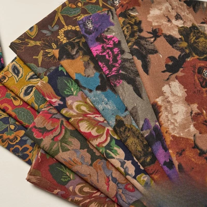 Tessuti in Poliestere Kaki, Broccato Jacquard Ornato, Goffrato, Lucido, Splendente, Pesante, per Tende, Copriletto, Stile Classico Europeo