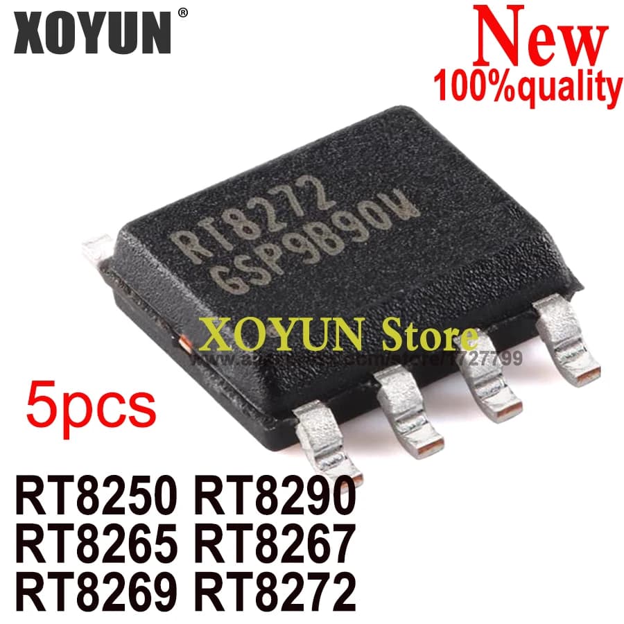 (5 pezzi) 100% nuovo RT8250 RT8290 RT8265 RT8267 RT8269 RT8272 RT8250GSP RT8290ZSP RT8265GSP RT8267GS RT8269GSP RT8272GSP sop-8