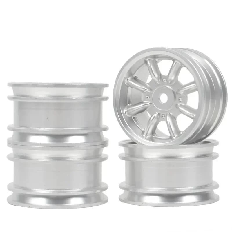 Ruote in alluminio Cerchioni per 1/10 RC Auto Tamiya Mini Cooper M05 Pro M06 M07 M08 M-Chassis SW-01 MF-01X MB-01 Parti di aggiornamento