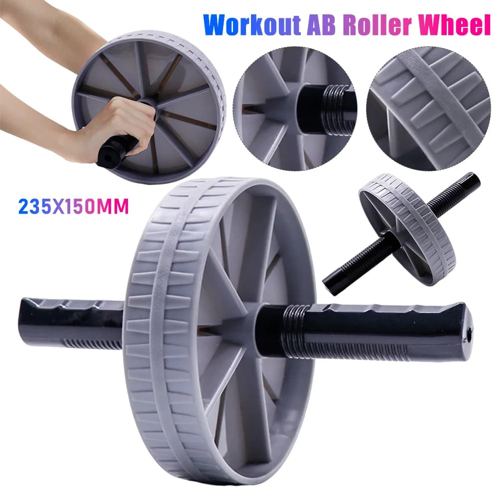 1PCS Training AB Roller No Rumor Abdominal Trainer Abdominal Roller Anti-Slip Reinforcement Equipment For Home Gym Exercises