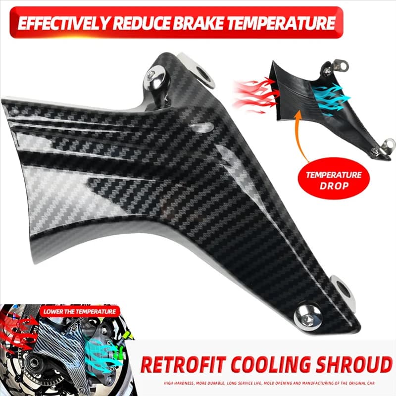 Moto Per Honda CRF1000L CRF1100L Condotti di Raffreddamento Ad Aria Pinza Freno Copertura Accessori