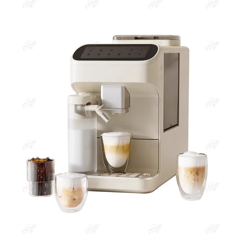 Automatic coffee maker Cappucinno 19 bar milk with 250 g beans capacity for home use