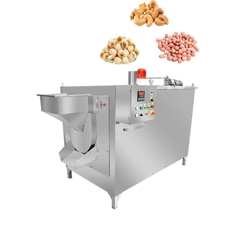 Electric Roaster Industrial Almonds Sesame Cocoa Beans Peanuts Cashews Corn Spin Corn Nuts Peanut Beans Coffee Roaster