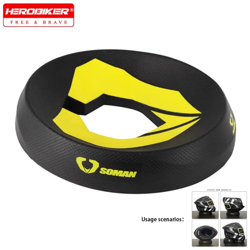 Supporto per casco da moto Supporto per casco da servizio per casco per caschi da scooter per motoslitta da moto Supporto per casco da moto portatile