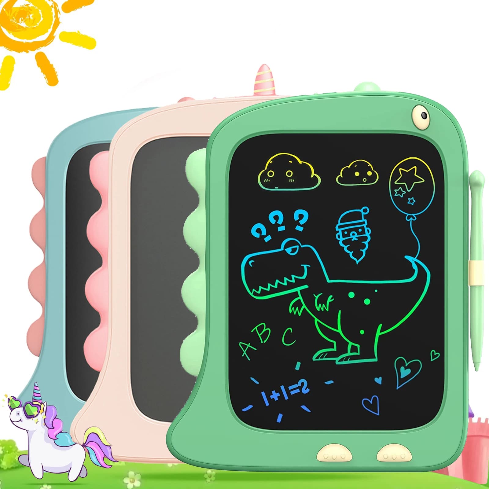 Giocattoli da 8.5 pollici per bambini tavolo da disegno elettronico educativo tavoletta da disegno LCD per bambini tavoletta da scrittura Lcd per giocattoli per bambini