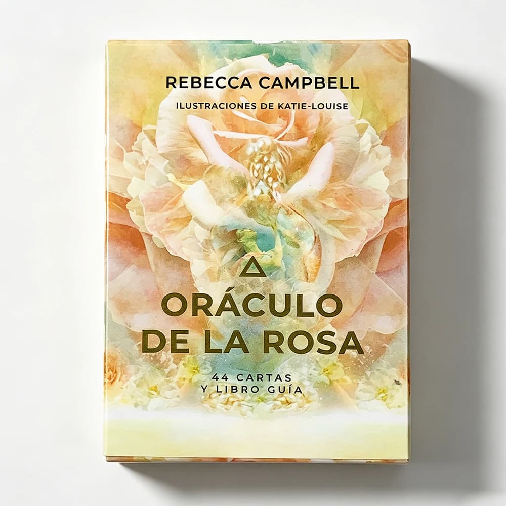Carte Oracolo Rose 10*7CM, un set di 44 carte oracolo, gioco da tavolo misterioso per la divinazione, perfetto per la guida spirituale e per collezionisti.