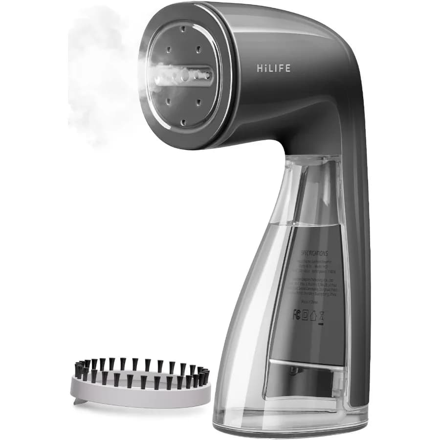 Piroscafo per vestiti portatile da 1100 W con grande serbatoio d'acqua da 300 ml per viaggi e uso domestico Piroscafo per indumenti portatile compatto per Removin