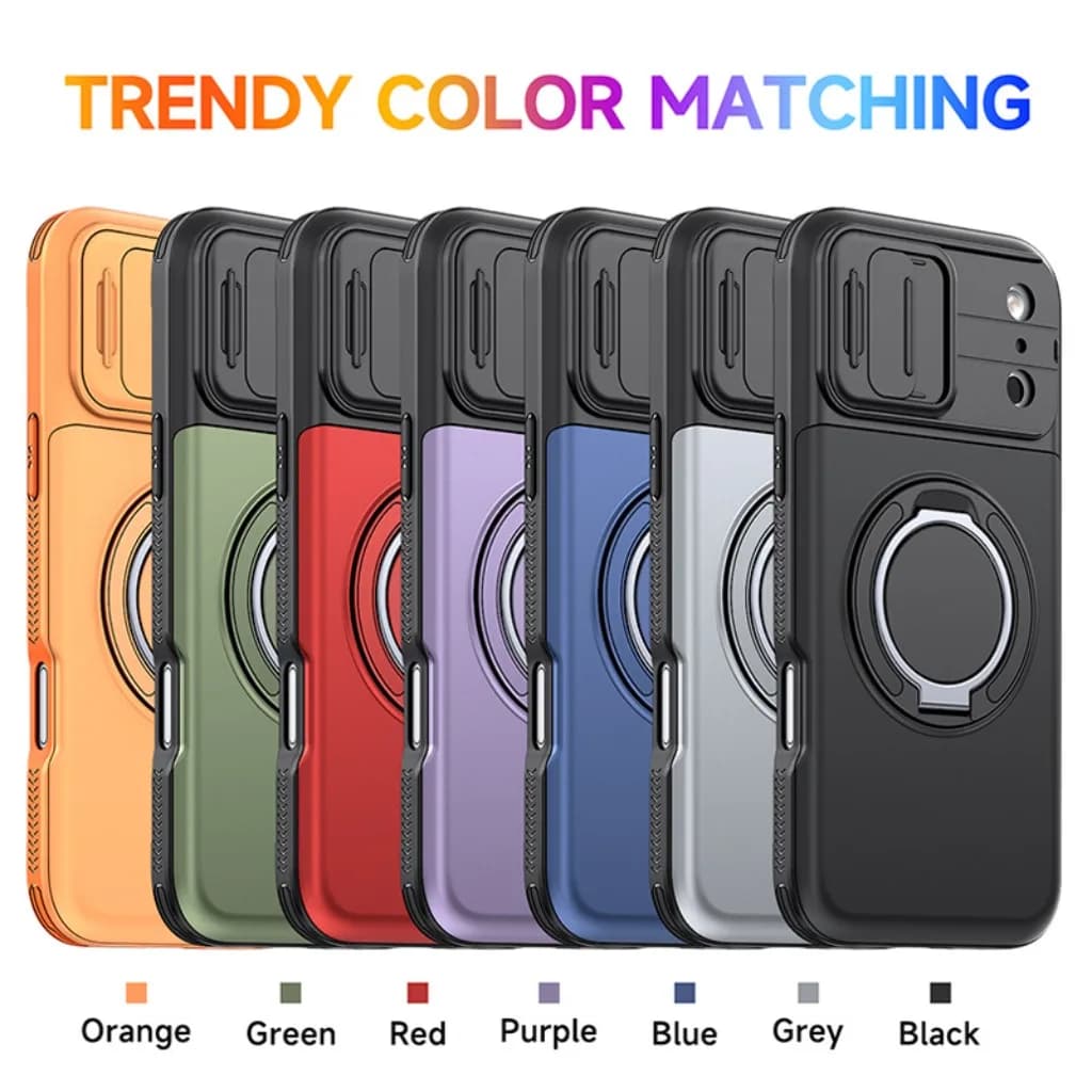 Case For iPhone 18 17 16 15 14 13 Pro Max, New Latest Multifunctional Wallet Phone Case MagSafe Magnetic Kickstand Slide Cover.