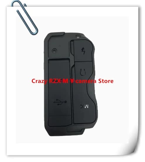 NUOVO Originale EOS R5 HDMI-compatibile MIC Cap Interfaccia Copertura USB Coperchio In Gomma Porta CG2-6562 Per Canon EOS R5 Parte