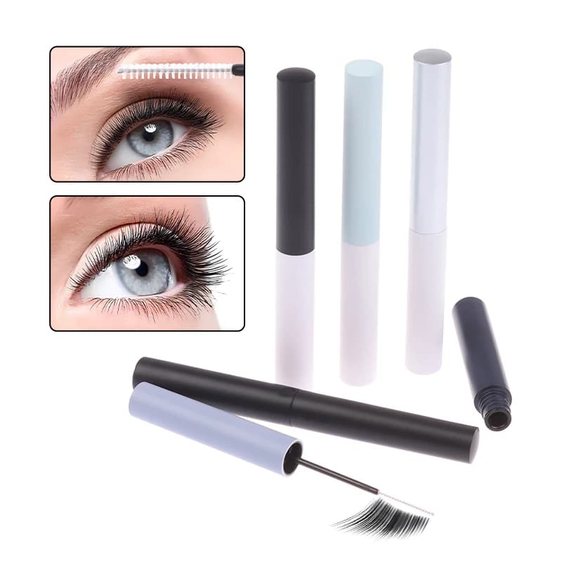 5 ml vacuum mascara pipe with ultra fine brush stick Liquid eyeliner Bottle for mascara Extension of eyelashes Reusable containers