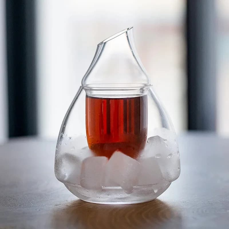 Set di vasi refrigerati per scaldabagno creativo giapponese, nuovo bicchiere, vetro per uso domestico, accessori per bar, cocktail shaker, regalo