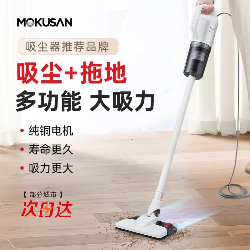 Aspirapolvere cablato con grande aspirazione Aspirazione e pulizia portatile ad alta potenza Macchina 2 in 1