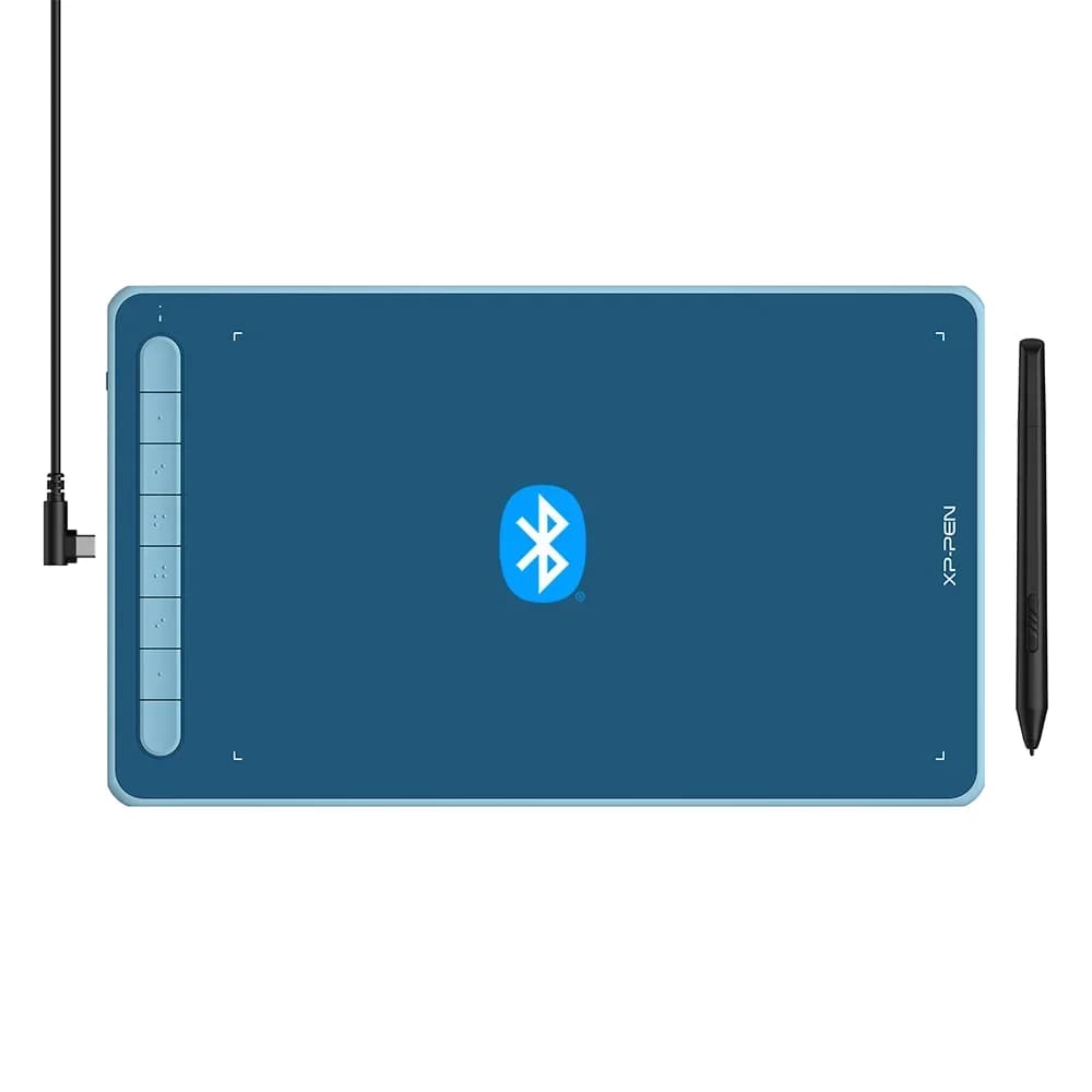 XP Pen Deco LW Wireless 10x6 pollici X3-Smart-Chip Stilo Penna digitale Tavoletta grafica Tavoletta da disegno